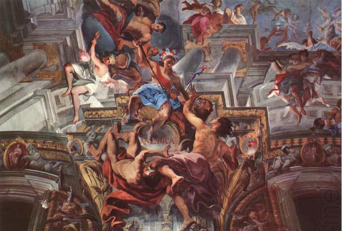 Andrea Pozzo The Apotheose of S. Ignazio china oil painting image